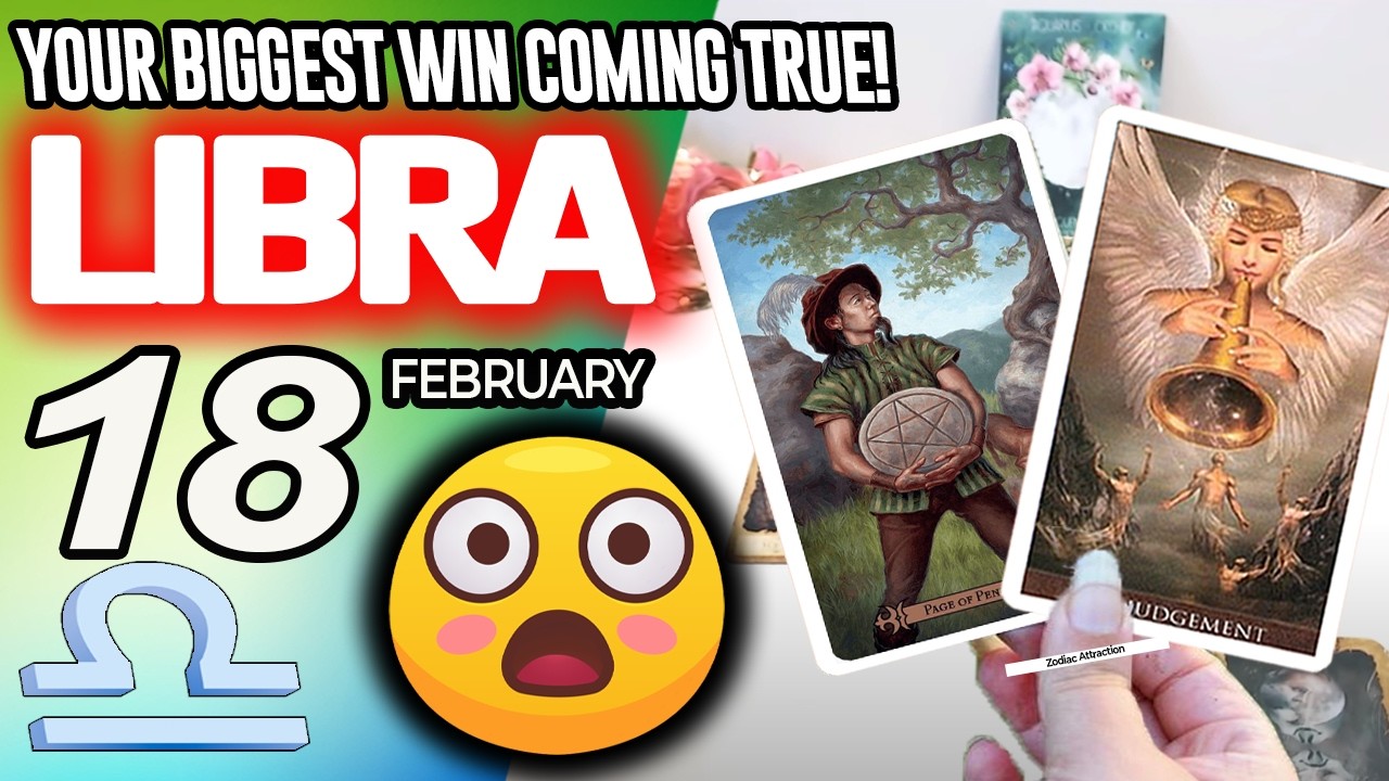Libra ♎😳YOUR BIGGEST WIN COMING TRUE!🙌💸 horoscope for today FEBRUARY 18 2026 ♎ 