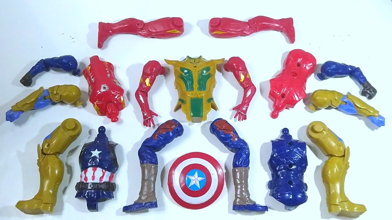 CHEAP PRICE Avengers Assamble CAPTAIN AMERICA/THANOS/IRONMAN action figure toys~