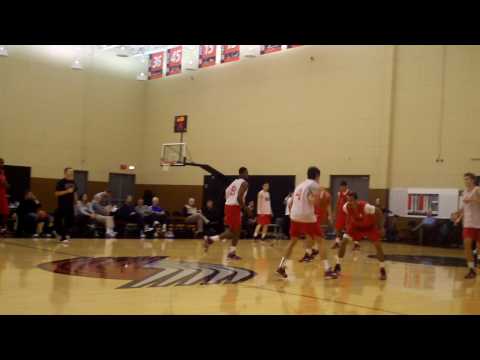 World Select Team Scrimmage #1 before 2010 Nike Ho...