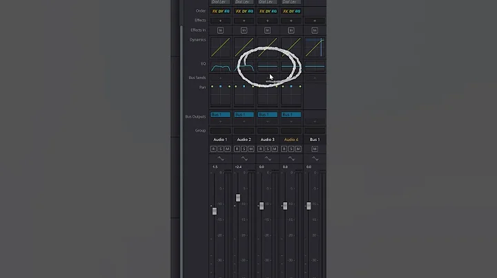 Equalizer EQ - DaVinci Resolve for NOOBS! - Tip #5