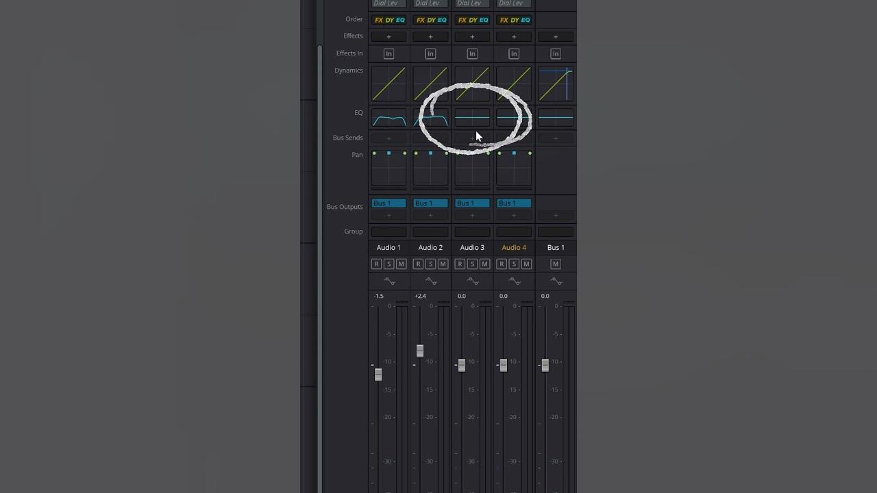 Equalizer EQ DaVinci Resolve for NOOBS! Tip 5 YouTube