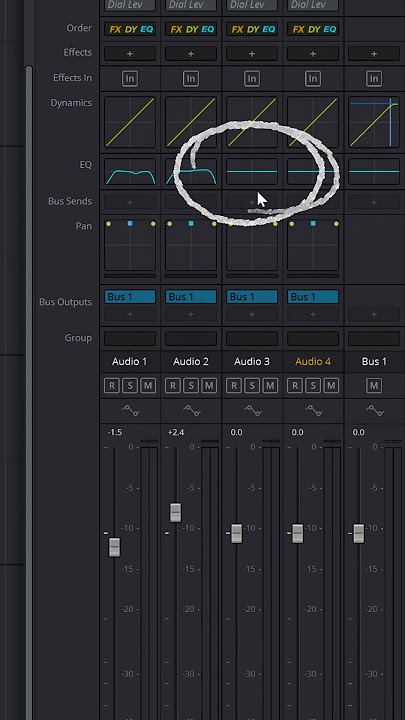Equalizer EQ - DaVinci Resolve for NOOBS! - Tip #5
