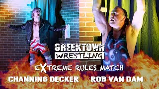 [Free Match] Rob Van Dam vs Channing Decker *Extreme Rules Match* at Greektown Wrestling