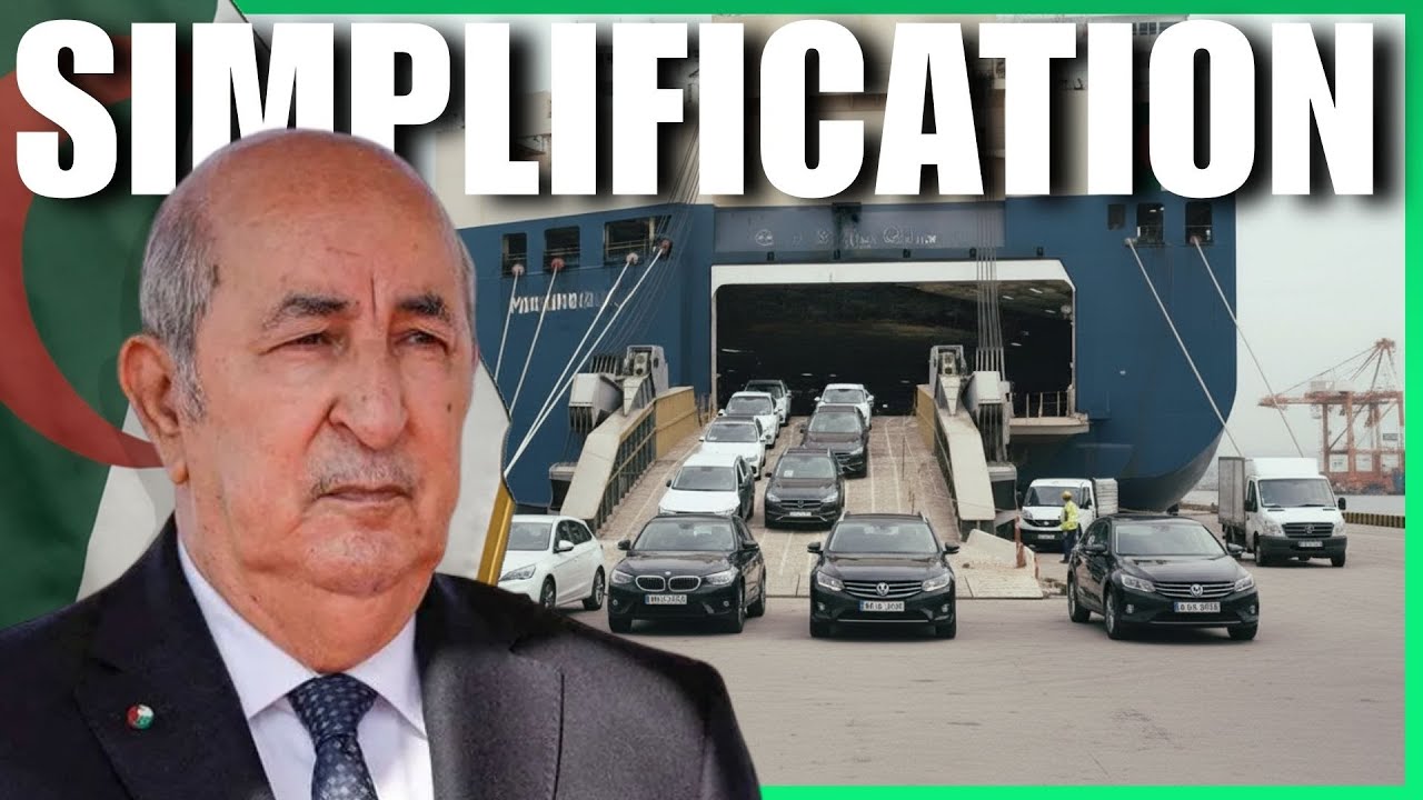 Nouvelles facilitations pour l'importation de voitures en Algérie