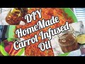 HOW TO DIY : NO HEAT CARROT INFUSED OIL | Ma JEmmieGold TV