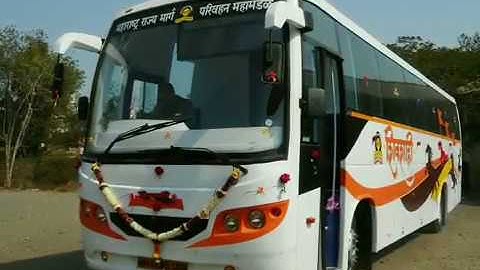 MSRTC Sanatan Built Tata 1618 AC Shivshahi