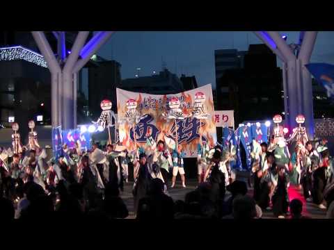 西鉄よさこい連＠ふくこいアジア祭り2014～ふくこいナイト