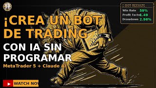 Cómo crear un Bot de Trading con Claude AI (sin saber programar) — MT5