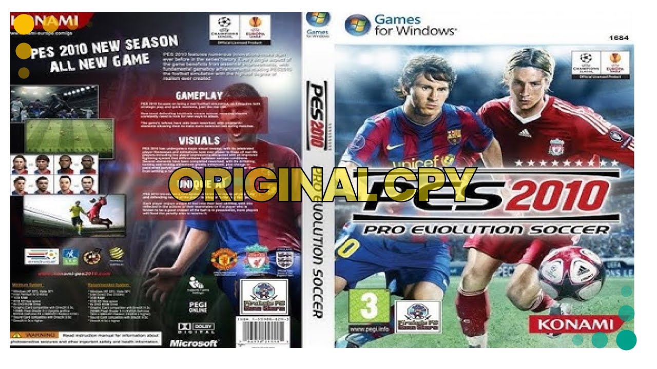 [Gudpley Patch] PES2010 - Original Copy File