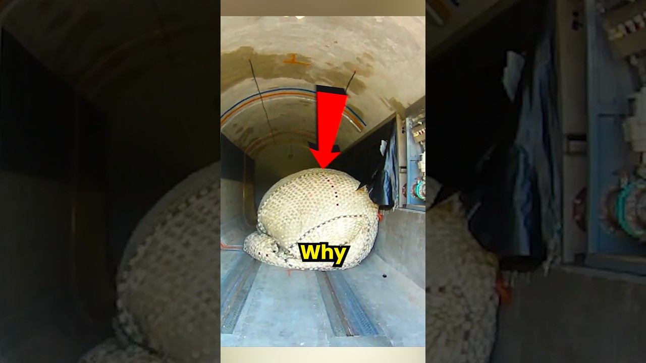 Why Is A Balloon Filling This Tunnel? 👀🤯