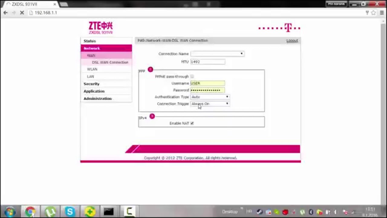 How to change password of Modem and WiFi (ZTE router) - YouTube