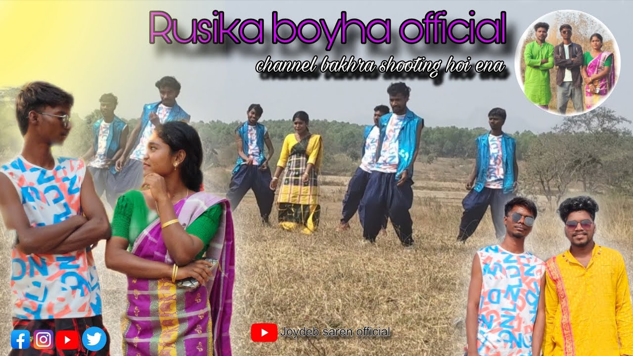 Rusika boyha official channel bakhra shooting hoi ena# vlog video #santali 