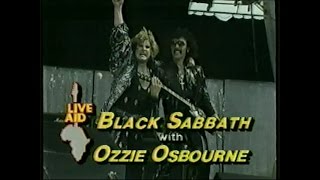 Black Sabbath - Iron Man (ABC - Live Aid 7/13/1985)