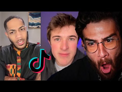 Thumbnail for Gen Z TikTok Influencers are UNHINGED | Hasanabi reacts ft SeanDaBlack