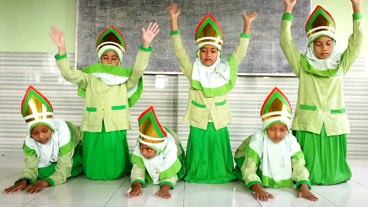 TARI SAMAN KELAS 4 SD ISLAM NU PAPAR