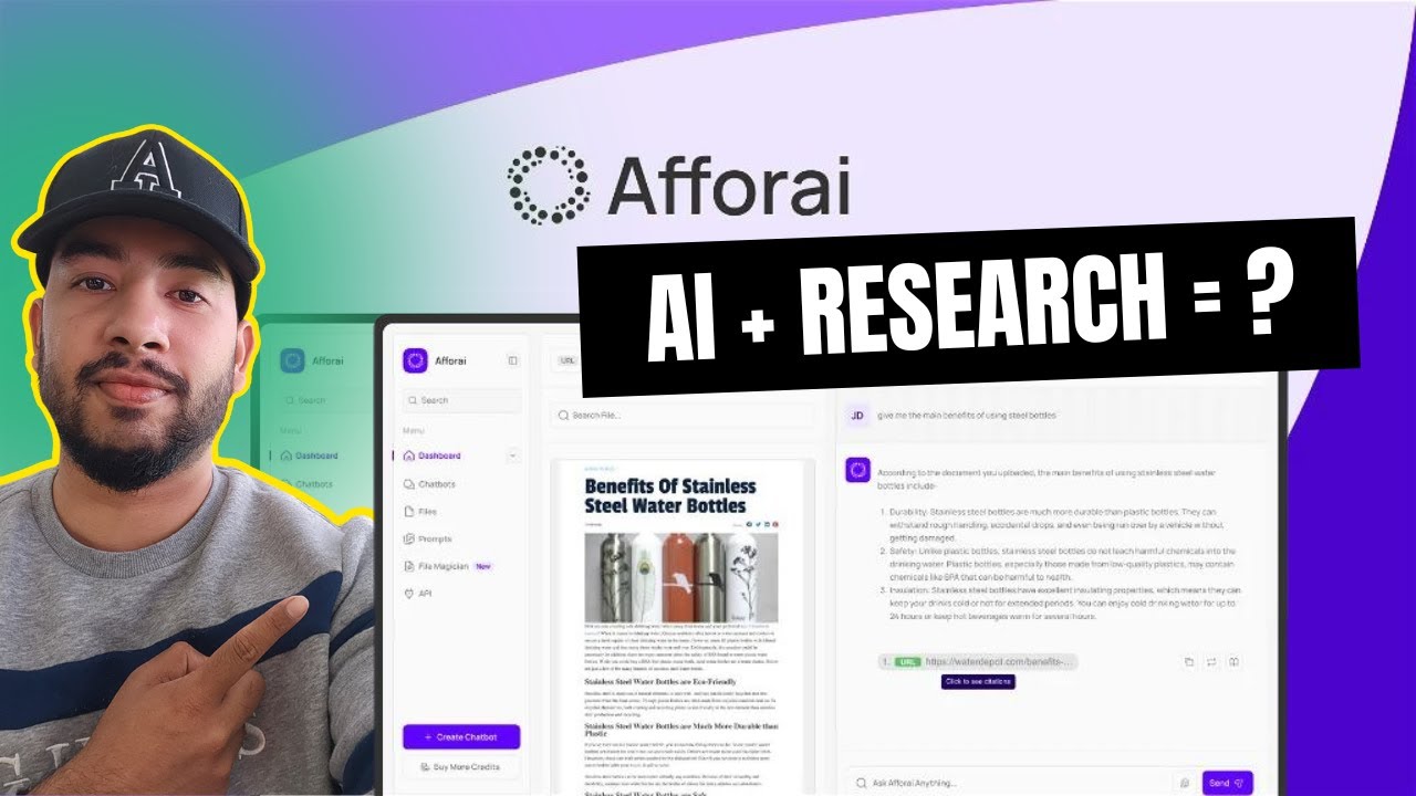 Outline Video New Perplexity Competitor? Afforai The Ultimate AI Tool for Researchers and Students