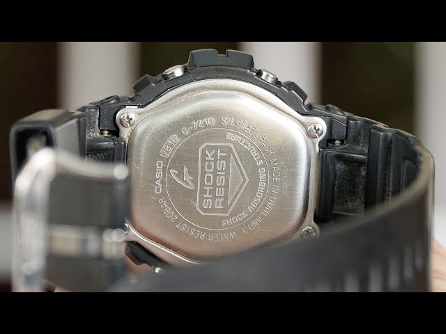 Casio 2816 Module - G-Shock G-7210 series watch test screen 