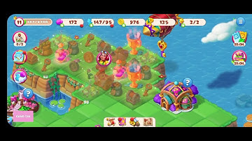 Level Up! | HD Gameplay Fairyland Merge and Magic | Adventure Game | Farming & Harvest Android Games