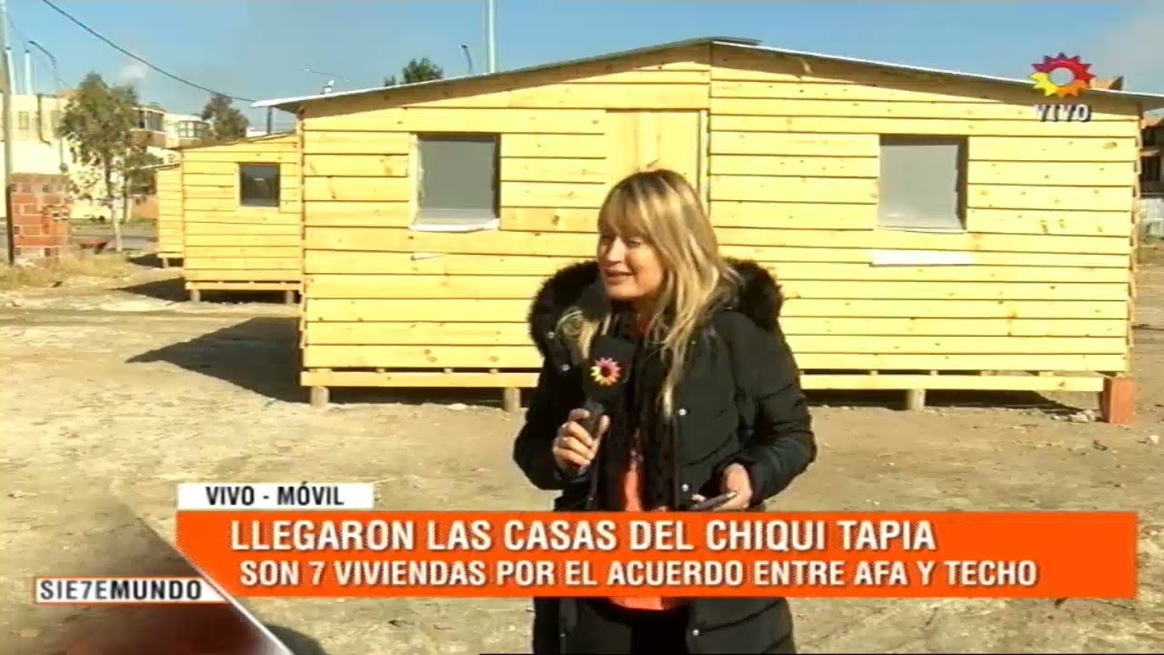 "Un gol, una casa, una vida nueva": 7 son las viviendas por el acuerdo de AFA tras las inundaciones