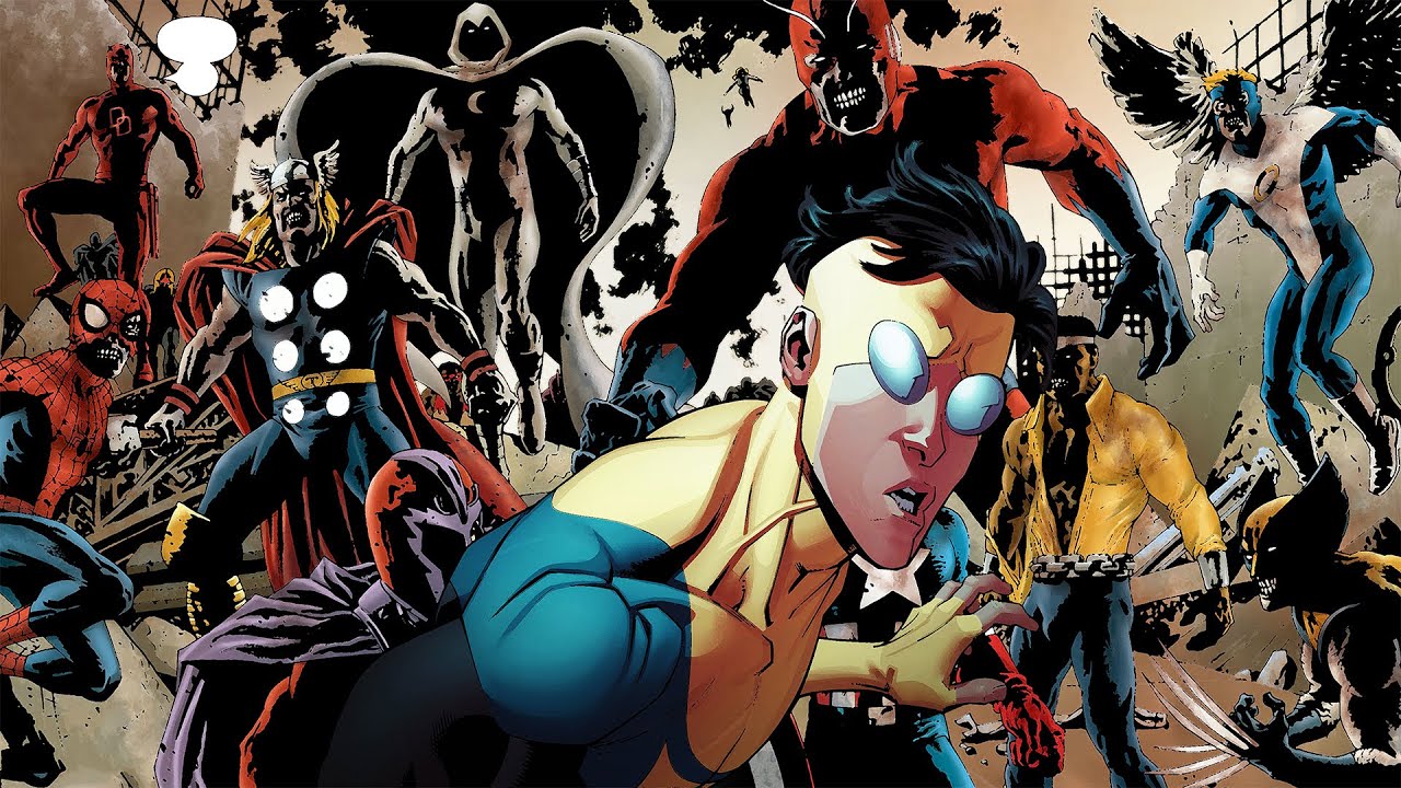 ¿Qué hubiera pasado si Invencible caía en Marvel Zombies? Cap 1