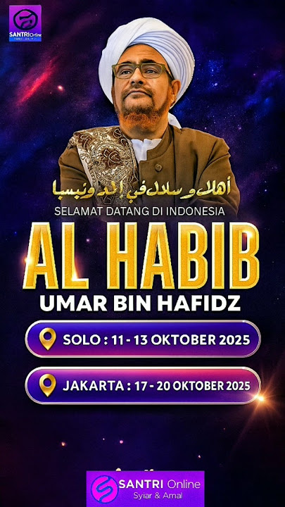 Detik-detik Habib Umar Tiba di SOLO, Langsung Beri Tausyiah yang Menyentuh Hati
