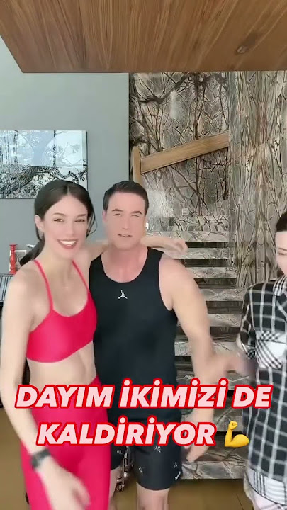 Deren ve Derin Talu’nun dayılarının güç gösterisi 💪😂