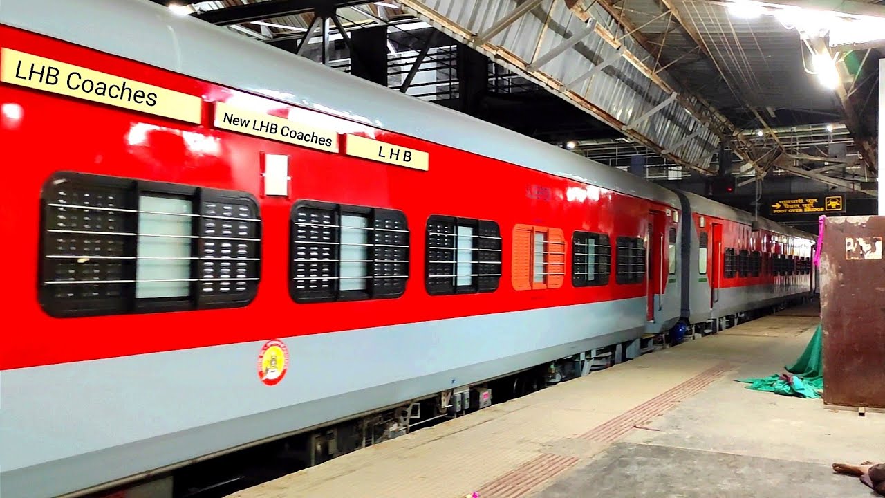 Brand New LHB Coaches Train YouTube Brand New LHB Coaches Train YouTube