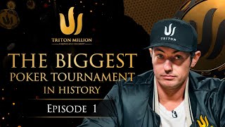 Triton Million Ep 1 - The Biggest Poker Tournament in History