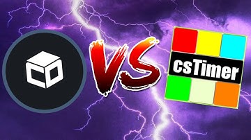 CSTimer VS CubeDesk (rubiks cube timer battle)