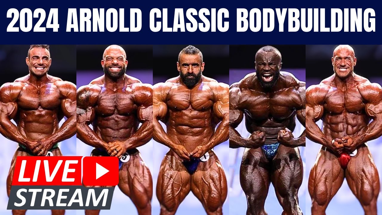 🎥 LIVE 2024 Arnold Classic Ohio Men's Bodybuilding Finals YouTube