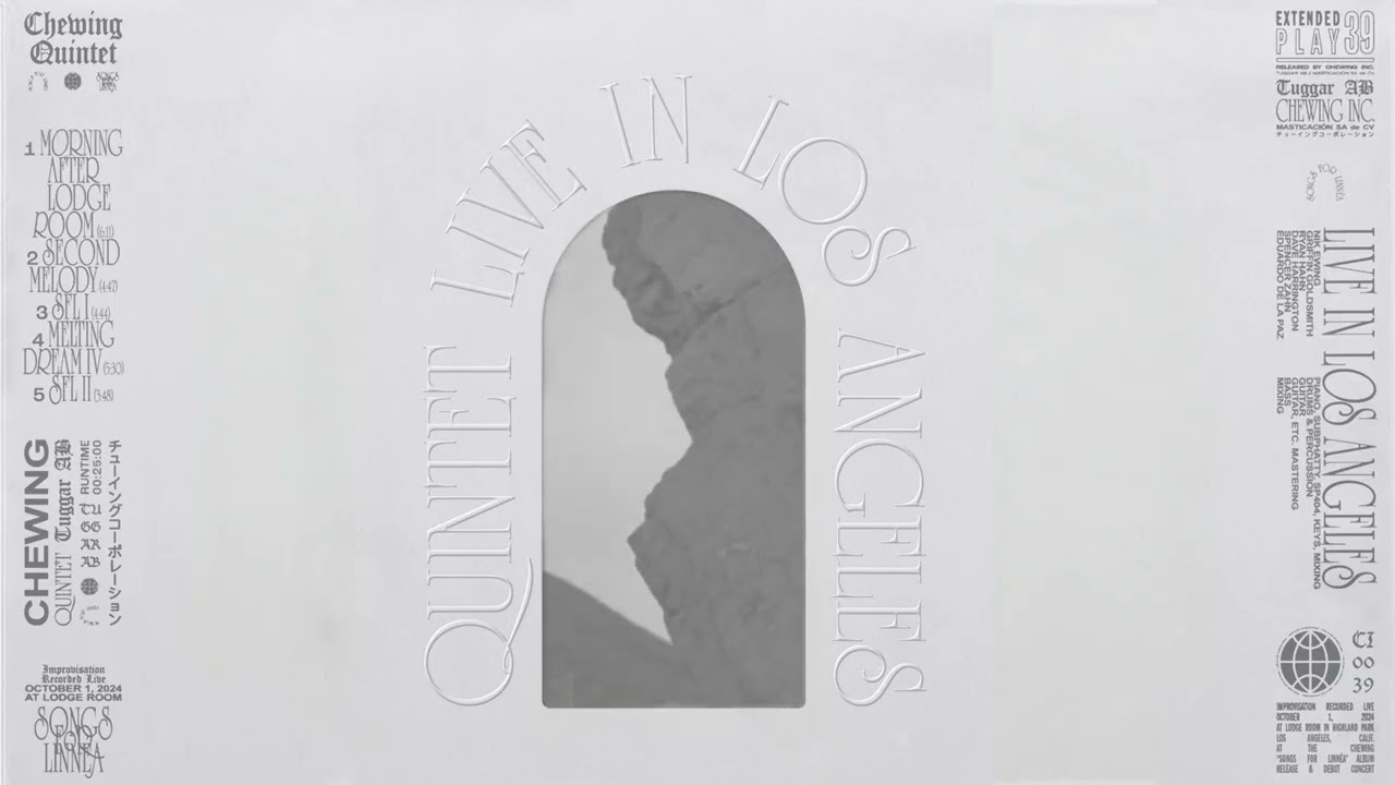 Watch Chewing Quintet: Dave Harrington, Ryan Hahn, Spencer Zahn & Griffin Goldsmith - Second Melody on YouTube Watch Chewing Quintet: Dave Harrington, Ryan Hahn, Spencer Zahn & Griffin Goldsmith - Second Melody on YouTube