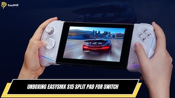 Unboxing EasySMX S15 Split Pad for Switch Gamer!