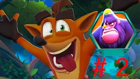 Crash Bandicoot Mobile - Scorporilla Boss Defeat - Gameplay Walkthrough#2
