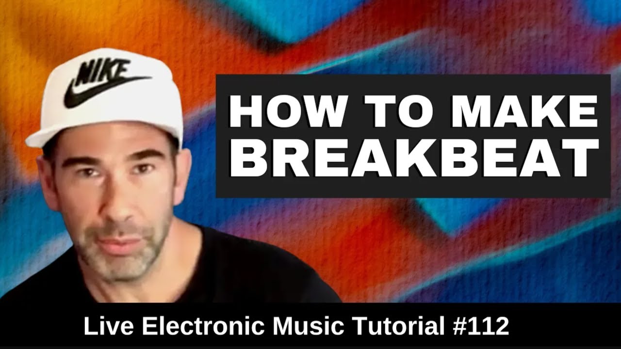 How to make Breakbeats 🏴‍☠️ from scratch Live Electronic Music