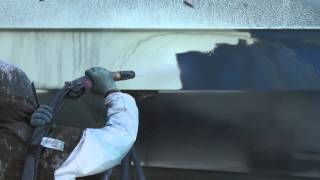 Texas Green Blast - Marine Antifouling Paint Removal!