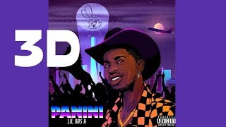 Lil Nas X - Panini (3D AUDIO/Not Rotational) -wear headphones-