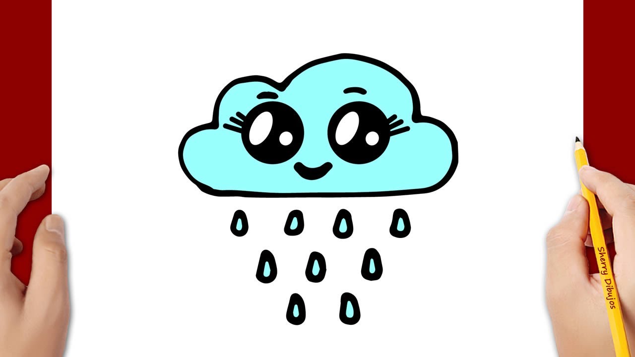 CÓMO DIBUJAR LLUVIA KAWAII - thptnganamst.edu.vn