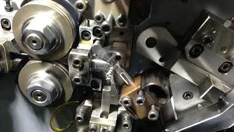 JYF High Speed Spring Coiling Machine: C416 FLAT SPRING