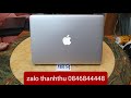 3,7tr Macbook Air 2015, 13.3in , i5 ram 8, ssd 256, pin trâu 5h #macbook #giare