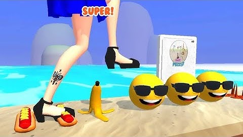 Tippy Toe 3D - ASMR ios,Android GAME WALKTHROUGH All Levels Gameplay Part 2