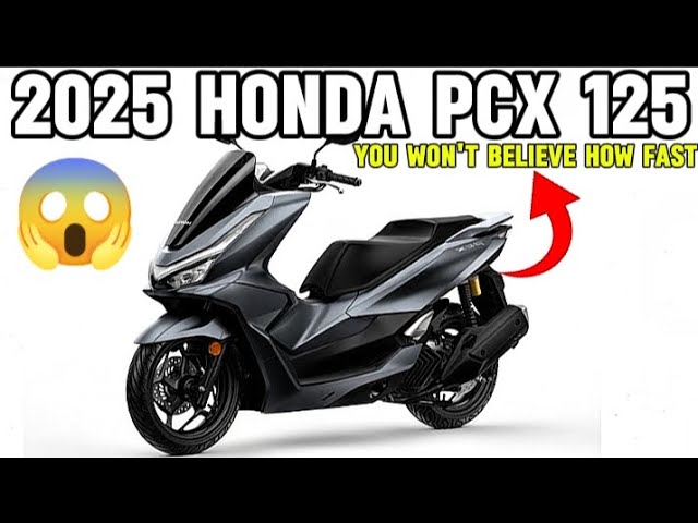 2025 Honda PCX125 - Why This Scooter Might Be the Perfect City