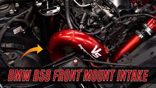 THE BMW B58 GETS A FRONT MOUNT INTAKE!!! | Vader Solutions Installation DIY by NoClutch Garage 5,707 views 1 year ago 16 minutes