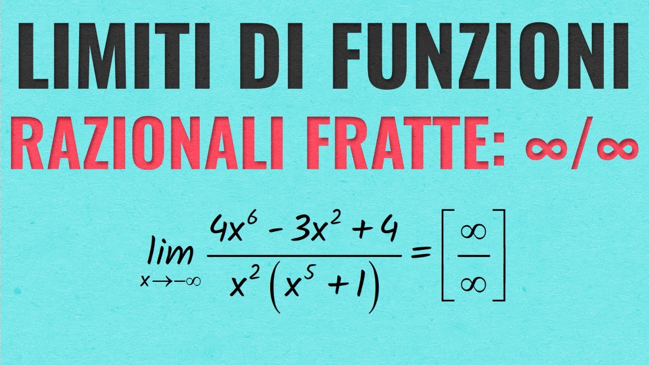 Limite Di Una Funzione Razionale Fratta Forma Indeterminata Infinito limite-di-una-funzione-razionale-fratta-forma-indeterminata-infinito