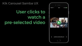 Kik Carousel UX screenshot 3