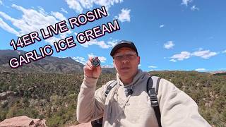 14er Garlic Ice Cream Cold Cure Live Rosin Review