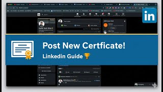 How to Post on LinkedIn About a New Certificate (Quick & Simple)