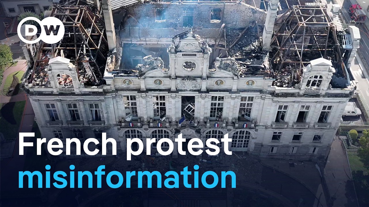 How the French protests are being spun for political gain