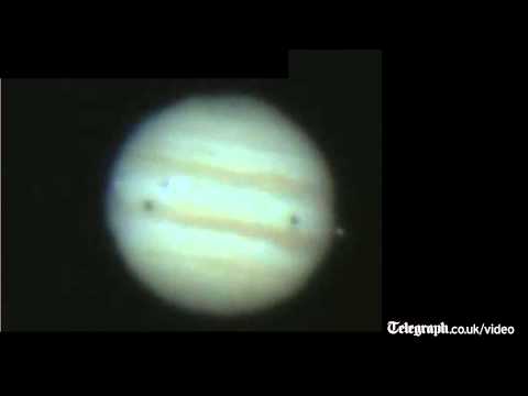 Jupiter moons cast triple shadow in rare celestial spectacle