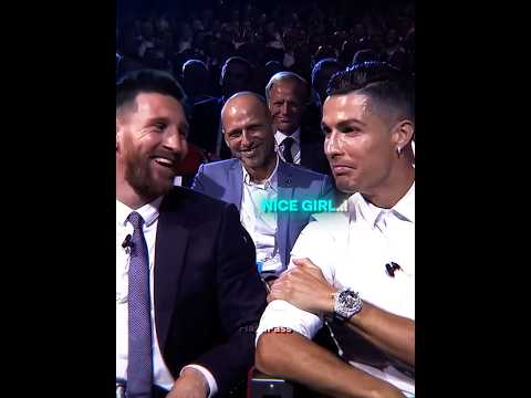 Ronaldo And Messi Reacts To Beauties😍