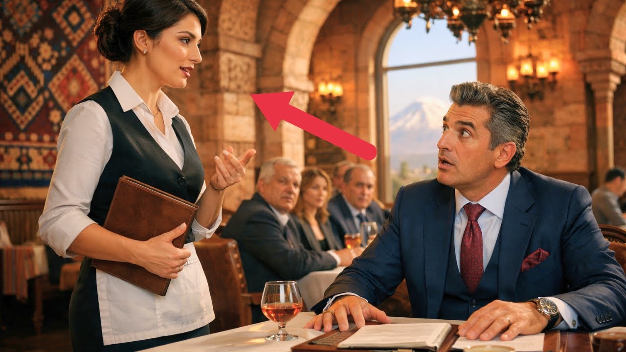 Ոչ ոք իտալերեն չգիտեր, գործադիր տնօրենը կորցնում էր համբերությունը ապա մատուցողուհին խոսեց բնիկի պես